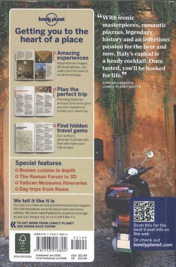 Lonely Planet Rome dr 9 9781743216804 Lonely Planet, Verzenden, Gelezen, Lonely Planet