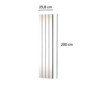 Designradiator Plieger Cavallino Retto Dubbel 905 Watt, Ophalen of Verzenden, Nieuw