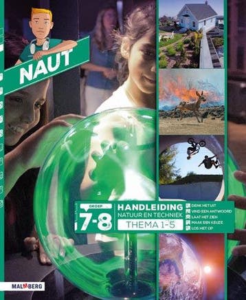 Naut versie 2 Handleiding thema 1-5 groep 7 en 8, Verzenden, Nieuw
