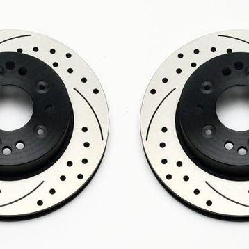 Wilwood Rotor Kit Rear-Drilled 65-82 Corvette C2/C3 (1Pc, Auto-onderdelen, Remmen en Aandrijving, Ophalen of Verzenden, Nieuw