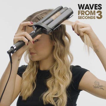 GHD Wave Triple Barrel Curling Iron, Ophalen of Verzenden, Nieuw, Overige typen