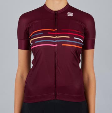 Sportful - maat M- Short Sleeve Fietsshirt Dames - Rood, Verzenden, Nieuw