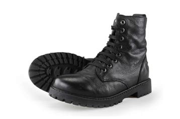 Muyters Veterboots Meisjes in maat 34 Zwart, Verzenden, Jongen of Meisje, Schoenen, Zo goed als nieuw