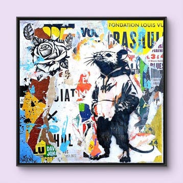 lasveguix (1986) - Street RAT - BANKSY Tribute