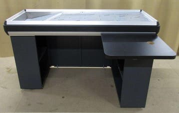 Check out, Loopband B160 x D105 x H90cm, links of rechts,