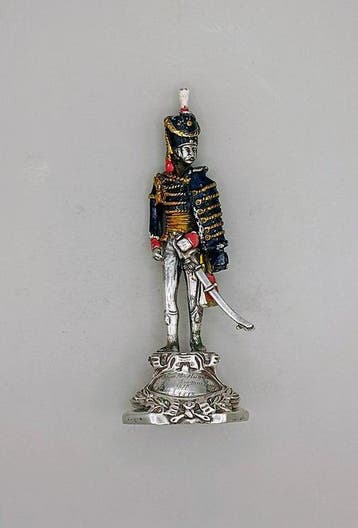 Beeldje, 1813 - The Kings 15th Regiment Hussars Military