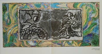 Pierre Alechinsky (1927), after - 2 Lithographies offset :