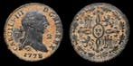 Spanje. Carlos III. 2 Maravedís 1778, Segovia Mint (Zonder