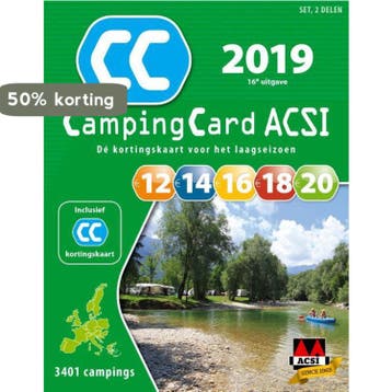 ACSI CampingCard set / 2019 / ACSI Campinggids 9789492023674, Verzenden, Gelezen, ACSI