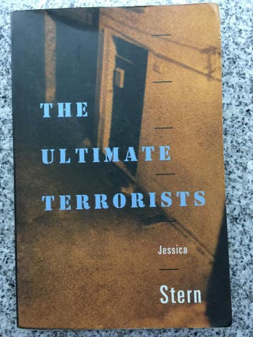The ultimate terrorists  (Jessica Stern), Boeken, Gelezen, Verzenden, Maatschappij en Samenleving, Wereld