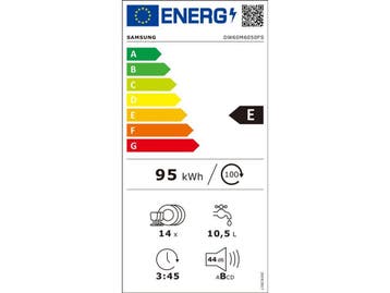 Samsung DW60M6050FS - Vrijstaande vaatwasser - 14 couverts -, Verzenden, Zo goed als nieuw