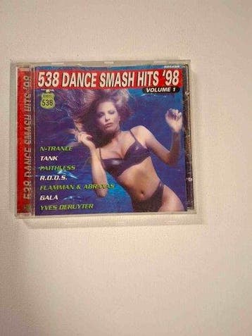 538 Dance smash hits 98 volume 1, Verzenden, Nieuw in verpakking