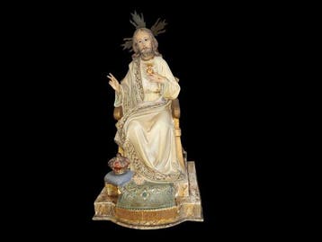 sculptuur, Spanish Art Deco / Olot School (20th Century) -