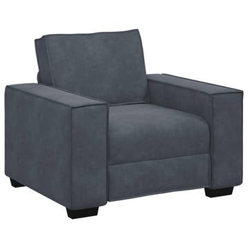 Fauteuil donkergrijs - 34% korting - Als nieuw, 75 tot 100 cm, Ophalen of Verzenden, Zo goed als nieuw, 75 tot 100 cm