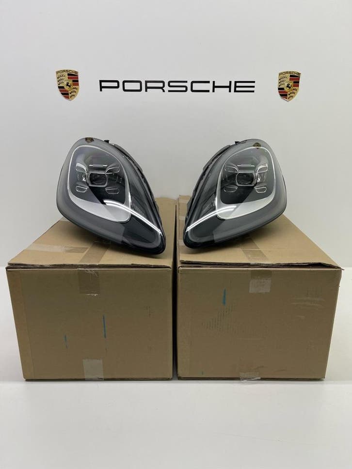 Porsche Cayenne (E3) Originele Led koplampen met PDLS, Auto-onderdelen, Verlichting, Gebruikt, Porsche, Ophalen