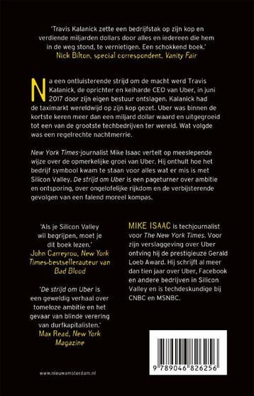 De strijd om Uber 9789046826256 Mike Isaac, Verzenden, Gelezen, Mike Isaac