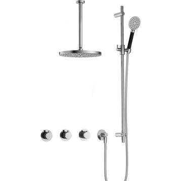 Hotbath Cobber - CB7067 - Inbouw Regendoucheset - Chroom - 2, Ophalen of Verzenden, Nieuw