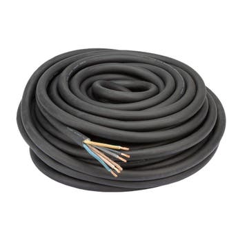 Kracht- Stroomkabel 5x4mm² , Rol 30.mtr, Verzenden, Nieuw