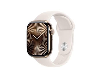 Apple Watch Series 10 Smartwatch Goud, Verzenden, Zo goed als nieuw, Apple