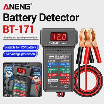 Digitale Auto Accu Tester 12V ANENG BT-171 met LED Display e, Verzenden, Nieuw