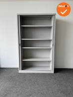 Roldeurkast -BASIC -b-keuze- 198x123x43cm - zilvergrijs met, Werkplek, Ophalen of Verzenden, Gebruikt, Kast