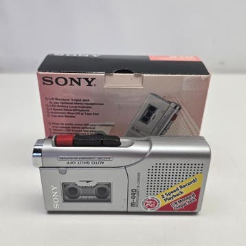 Sony Vintage Micro Cassette corder M440 Incl. Doosje |, Ophalen of Verzenden