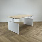 Drentea slingerbureau 160x80 cm,  ahorn - wit, Ophalen of Verzenden, Gebruikt