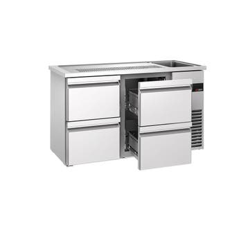 GGM Gastro | Flessenkoeler PREMIUM - 1550x700mm - 4 laden |, Verzenden, Nieuw in verpakking