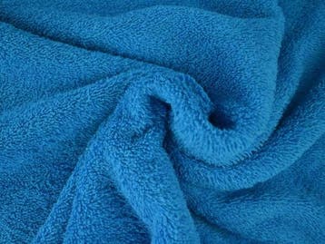 Badstof - Petrol - Vanaf 10 meter, Blauw, 120 cm of meer, Ophalen of Verzenden, Katoen