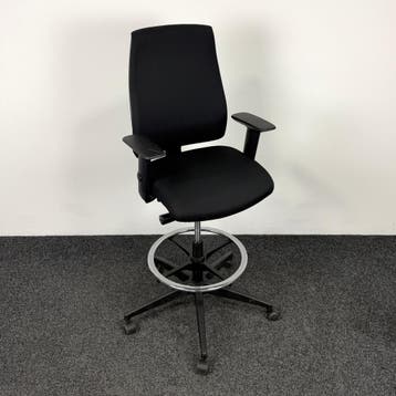 Baliestoel Interstuhl Goal 195G, Gebruikt, Zwart, Ophalen of Verzenden, Bureaustoel