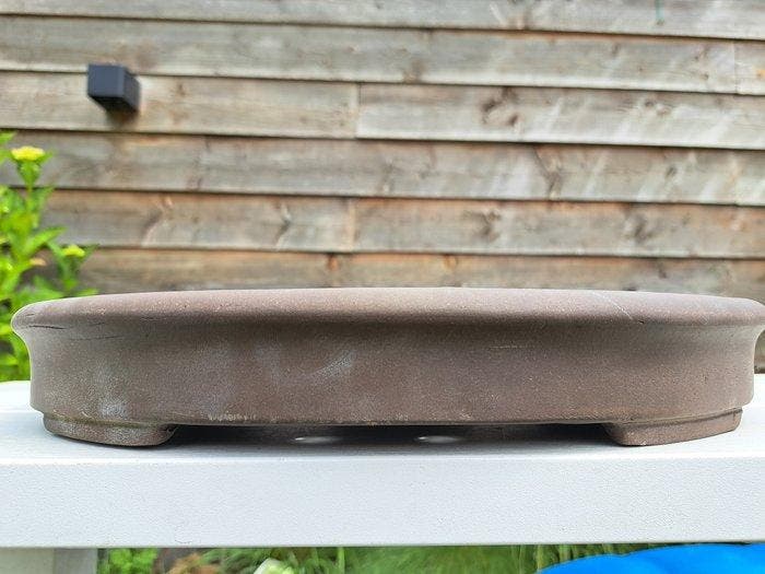 Bonsai schaal - 39x32x6cm - ongeglazuurd - Hoogte (boom): 0, Antiek en Kunst, Curiosa en Brocante