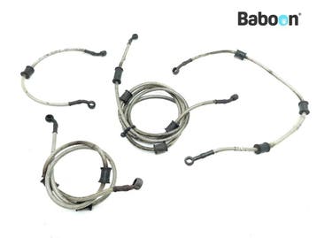 Remleiding Set Kymco Xciting 300 i R 2009-2010 (T72011), Motoren, Verzenden, Gebruikt