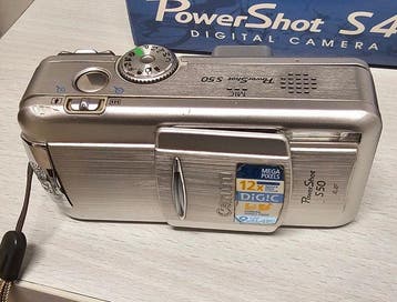 Canon PowerShot S50 Digitale compact camera, Nieuw