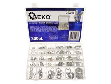 Aluminium Carrosseriering Set - Sluitringen - 300 Stuks - Ge, Ophalen of Verzenden, Nieuw, Universele onderdelen