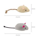 Interactief Pluche Katten Speelgoed Linnen Rattenset, Verzenden, Nieuw