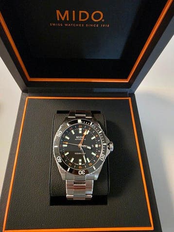Mido - CAPTAIN OCEAN STAR GMT - Heren - 2020+, Nieuw