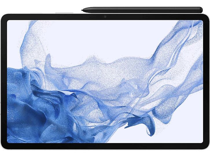 Samsung -  Galaxy Tab S8 128 Gb Wifi  - Zilver, Computers en Software, Android Tablets, 11 inch, 128 GB, 11 inch, Wi-Fi, Nieuw