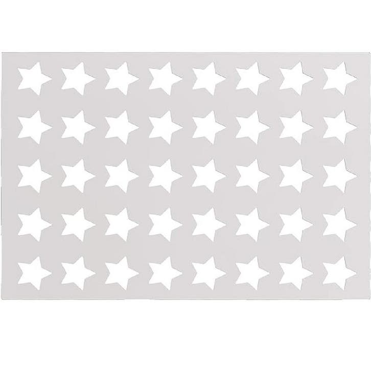 Silikomart Siliconen Sjabloon Ster (40) Ø3x0,2cm, Hobby en Vrije tijd, Taarten en Cupcakes maken, Nieuw, Verzenden
