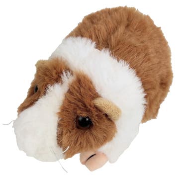 Inware pluche cavia knuffel - lichtbruin/wit - staand - 15, Verzenden, Nieuw