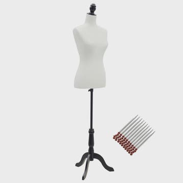 Verstelbaar Naaimanquin met Houten Driepoot - 130-168 cm, Verzenden, Nieuw