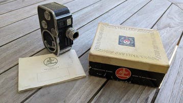 Bolex Paillard C8 met originele verpakking. Filmcamera, Verzamelen, Fotografica en Filmapparatuur