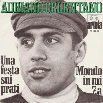 Single vinyl / 7 inch - Adriano Celentano - Una Festa Sui..., Verzenden, Zo goed als nieuw