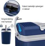 Elektrische koelbox - 24 liter - Mini-koelkast 230 V en 12, Verzenden, Nieuw