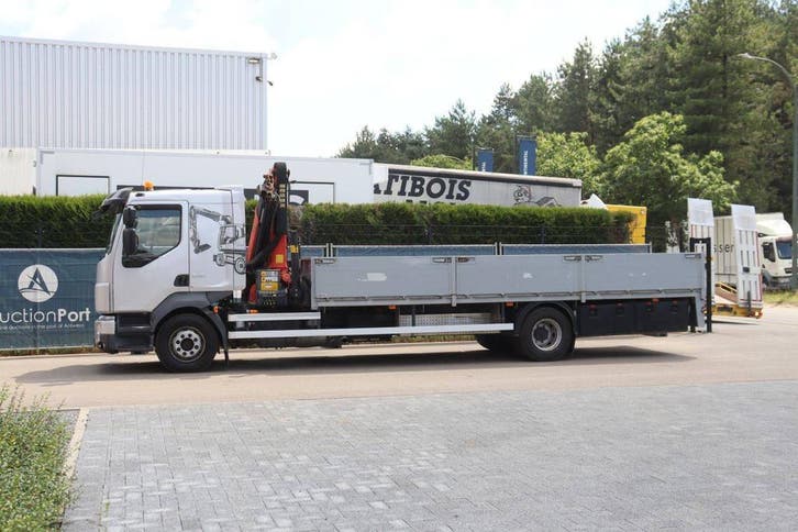 Veiling: Kraanwagen Volvo FL 240 Diesel 2011, Auto's, Vrachtwagens, Automaat, BTW verrekenbaar, Diesel, Zilver of Grijs, Volvo