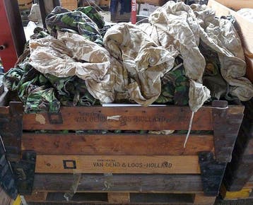 Partij camouflagekleding jassen broeken 2e keus / reparatie, Ophalen, Engeland, Kleding of Schoenen