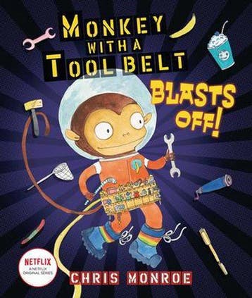 Monkey with a Tool Belt Blasts Off - Chris Monroe, Verzenden, Gelezen, Chris Monroe