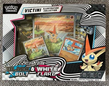 Pokémon - 1 Box - Victini Illustration Collection - Scarlet, Nieuw