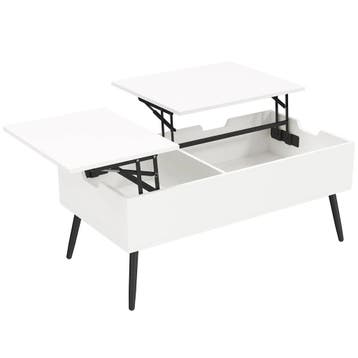 Verstelbare Salontafel Met Verborgen Opbergruimte Voor Woonk, Verzenden, Nieuw