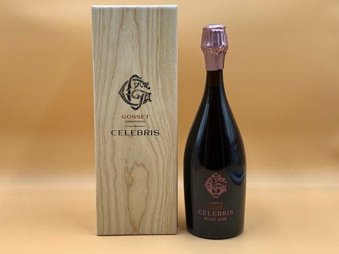 2008 Gosset, Célébris Limited Édition - Champagne Rosé - 1, Verzamelen, Wijnen