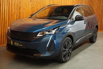 Peugeot 5008 1.2 Puretech 7-Persoons / Apple Carplay / NR58, Automaat, Regensensor, Euro 6, Blauw